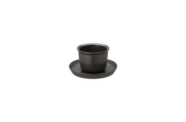 Kyusu tekop &amp; underkop, sort, 160 ml 