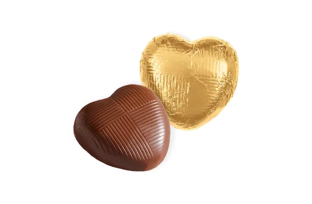 Guld chokoladehjerter