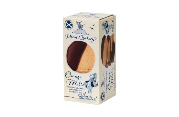 Orange Melts Cookies