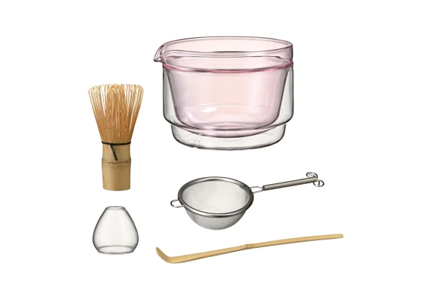 HARIO Matchaset, pink