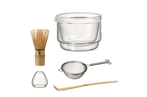 HARIO Matchaset, transpereant