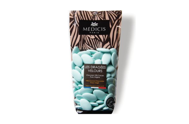 Chokoladepastiller, blue lagoon