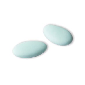 Chokoladepastiller, blue lagoon