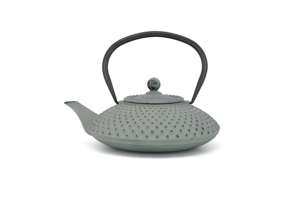 Cast iron pot light grey/green, 1,25 L