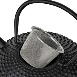 Cast iron pot light grey/green, 1,25 L