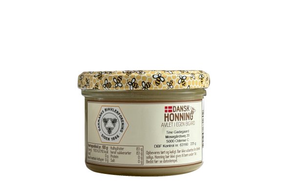 Slynget dansk honning, 225g