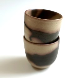 Como krus, 20 cl.,  mrkegrn/brun