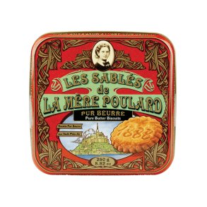 Frensh butter biscuits in a tin