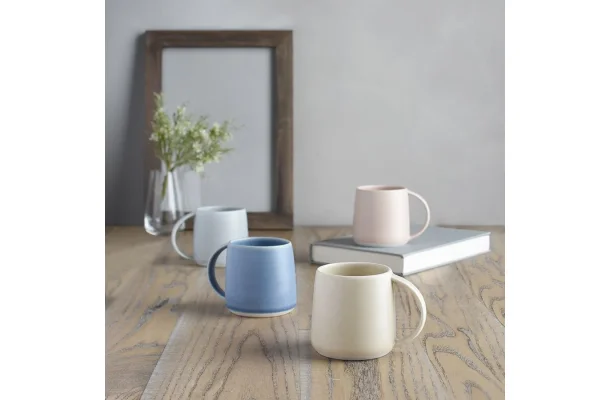 Ripple mug, rosa, 250 ml