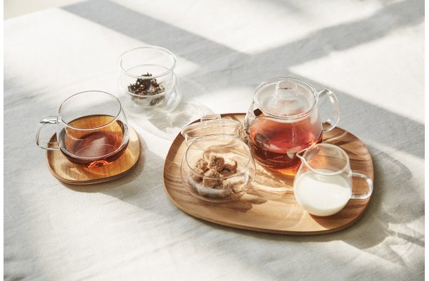 Coaster, beech, 115*115 mm 